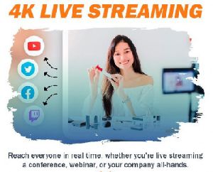 4k live streaming services