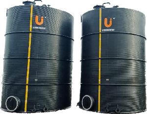 spiral vertical hdpe storage tanks