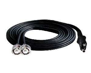 Mini Lemo 00 Dual Plug to Dual BNC Connector Coaxial Cable