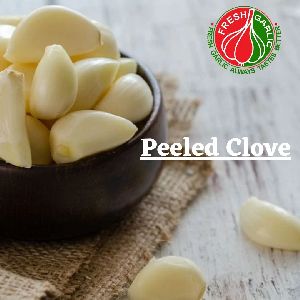 peeled garlic clove