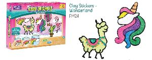 Wonderland Clay Sticker