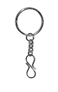 S-HOOK KEYCHAIN RING
