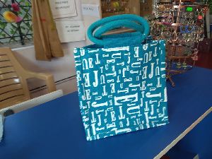 Buy Jute Cottage Jute Bags for Lunch for Women and Men  Jute Grocery Bag   Jute Carry Bag  Jute Tiffin Bags  Newspaper Printed Jute Bag at Amazonin
