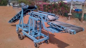 Wagon Loading Conveyor Belt System