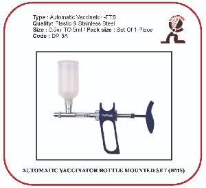 Poultry Vaccinator Fully Automatic-Bottle Mounted Set (0.5 ml)