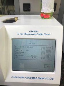 Sulfur in oil Lubricants Analyser