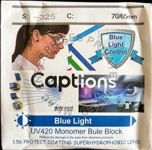 Captions 1.56 Blue Block Lenses