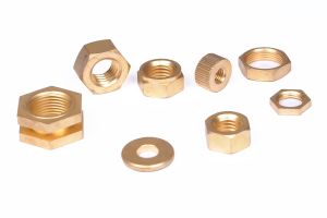 Brass Hex Nut and Washer