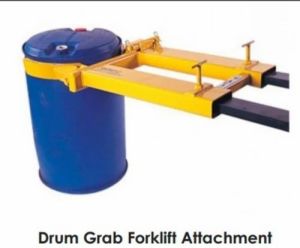 Drum Grabber Forklift Attachment
