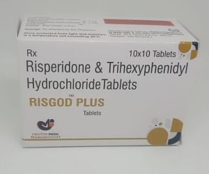 Risperidone and Trihexyphenidyl Hydrochloride Tablets
