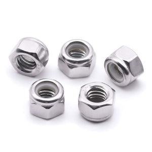 Aluminium Nylock Nut