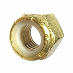 Brass Nylock Nut