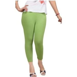 Cotton Lycra Ankle Length Leggings