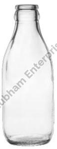 200 ML Crown Milk Glass Bottle