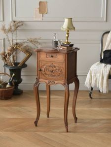 Antique French Bedside Table
