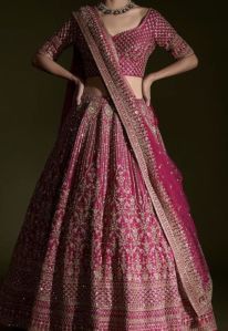 hand embroidered lehenga