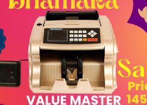 Kavinstar VALUE MASTER Value Counting Machine with Fake Note Detector
