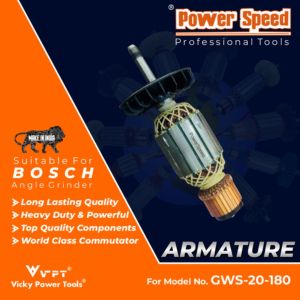 BOSCH GWS-20-180 Armature by PowerSpeed