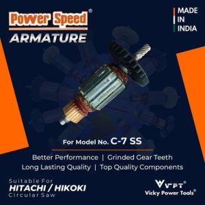 PowerSpeed Armature Hitachi / Hikoki C-7 SS