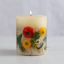 Botanical candle