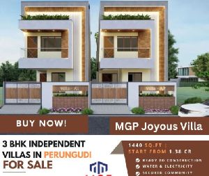 Independent Villas for Sale in Chennai – MGP Joyous Villa