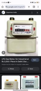 LPG gas meter
