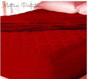 Red Mattress Protector