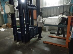 power operated hydraulic press