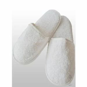 Hotel White Terry Slippers 2mm