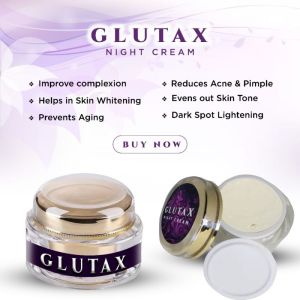 glutax skin whitening night cream