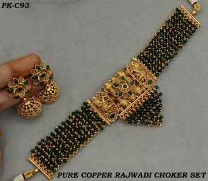 Pure Copper Rajwadi Choker