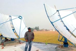 solar parabolic dish