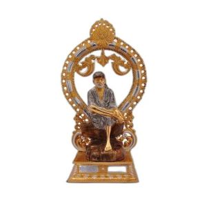 Gold Plated Sai Baba Statue