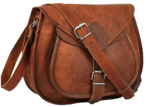 Handcrafted Leather Crossbody Vintage Purse Shoulder Bag
