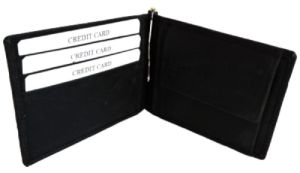 Stylish Black Leather Wallet