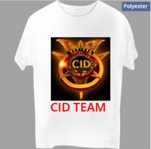 cid logo printed tshirt