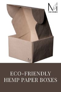 Eco Friendly Hemp Paper Boxes