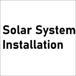 Solar System Installation