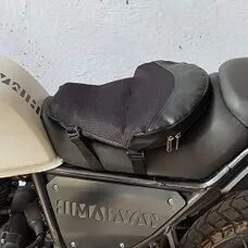 Motorcycle Air Seat Cushion, Color : Black