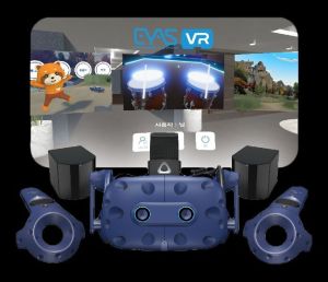 eyas virtual reality simulator gaming machine
