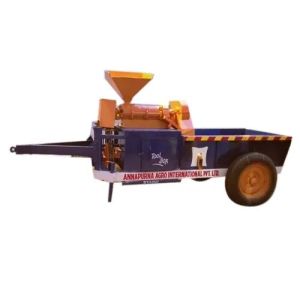 Tractor Operated Rice Mill Machine