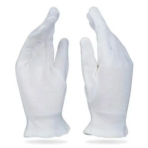 White Disposable Hand Gloves