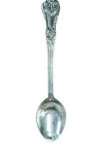 Silver Color Brass Spoon