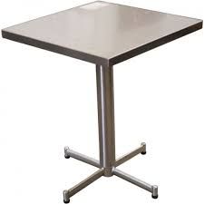 square standing table