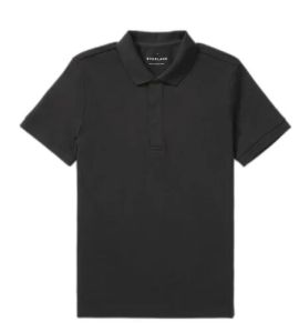 Black Collar T Shirt