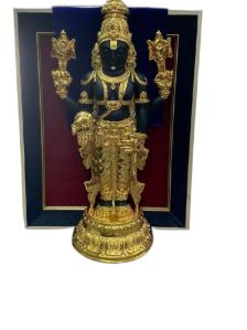 Lord Vishnu Silver Statue