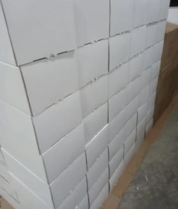 die cut corrugated boxes white