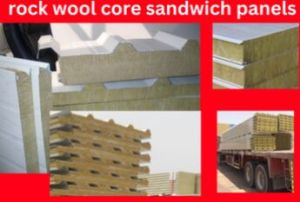 fire rated rock wool sandwich panels