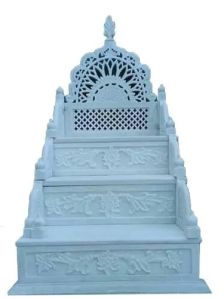 Carved Marble Masjid Mimber