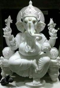 Marble Ganesh Murti